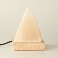 Quality USB Pyramid WHITE Salt Lamp - 9 cm (multi)