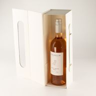 Flat Pack Gift Box - Wine Box Shape (33.5x10x10.5cm) - White