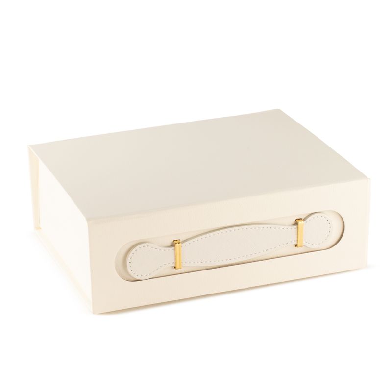 Flat Pack Gift Box - Med Hamper (24x18.2x8cm) - White