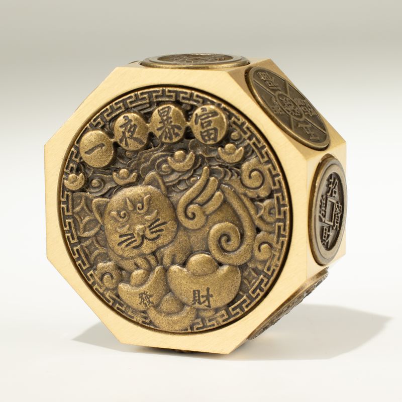 Feng Shui Fortune - Lucky Cat & Dragon - Protection & Prosperity