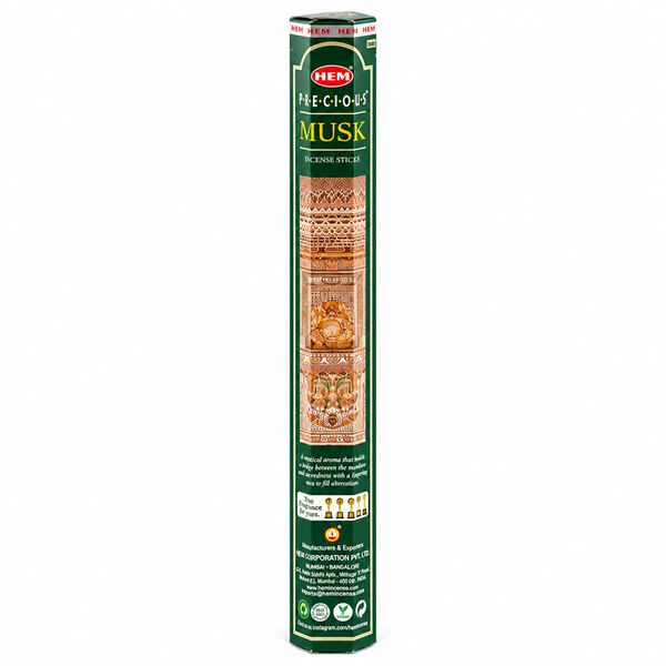 HEM Hexagonal Incense - Precious Musk
