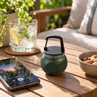 Camping Hook Green Mini Speaker