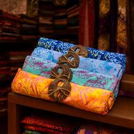 Bali Block Print Sarong - Tropical