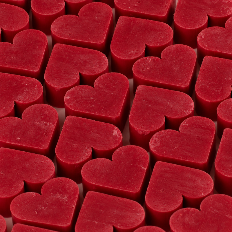 Heart Guest Soaps - Raspberry