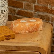 Natural Salt Candle Holder - 2 holes