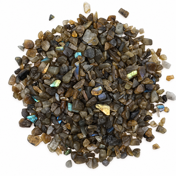 Labradorite Chips Gemstone Chips Bulk - 1KG