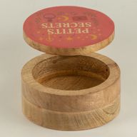 Round Enamelled Box - Petite Secrets
