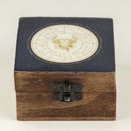 Small Enamelled Box -  Taurus