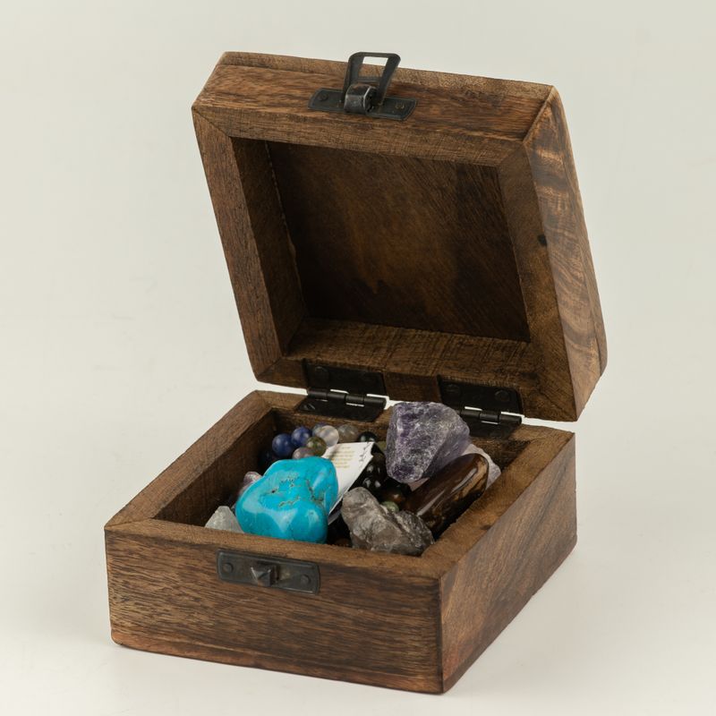 Small Enamelled Box - Gemini
