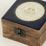 Small Enamelled Box - Virgo