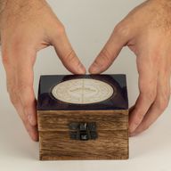 Small Enamelled Box -  Sagittarius
