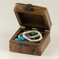 Small Enamelled Box - Capricorn