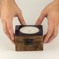 Small Enamelled Box - Capricorn