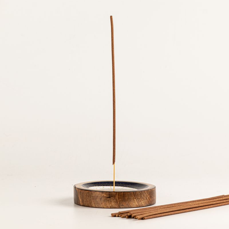Stars Sign Mini Bowl & Incense Stick Holder - Leo