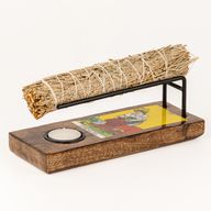 Large Sage Stick Heater Enamelled - Strength