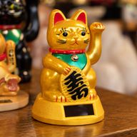 Solar Powered Money Cat