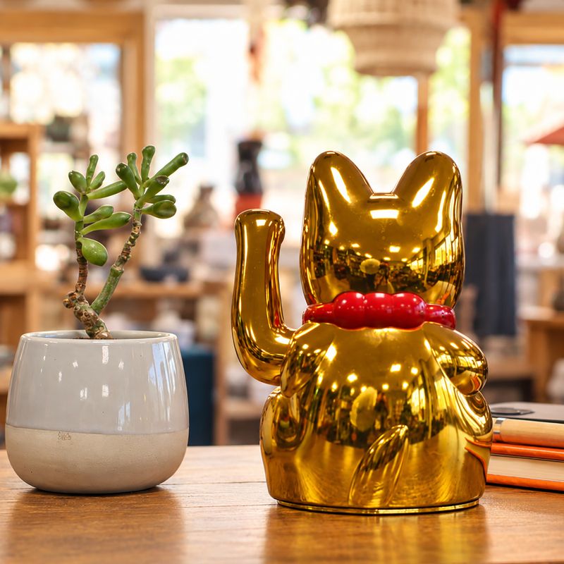 Very Gold Money Cat - 15cm