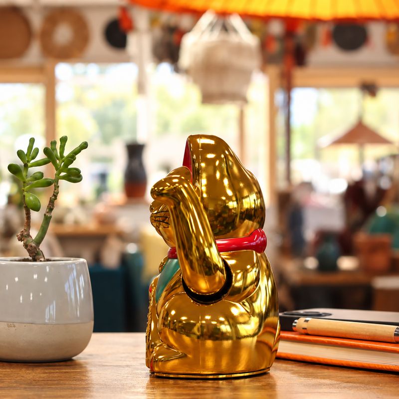 Very Gold Money Cat - 15cm
