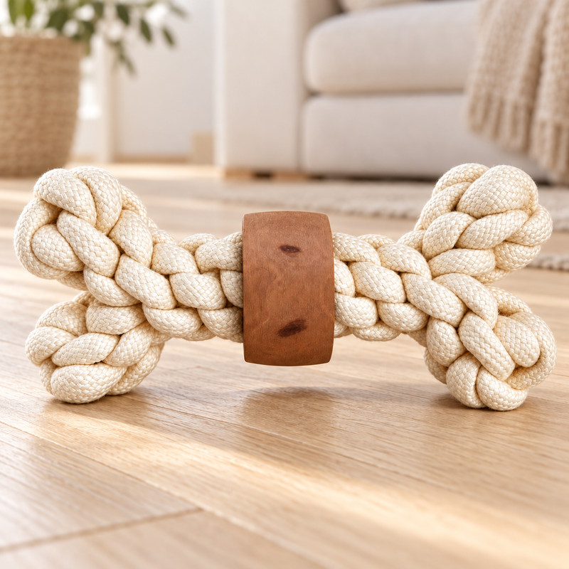 PAW Toys - Coffee Wood Chew - Power Knot Bone