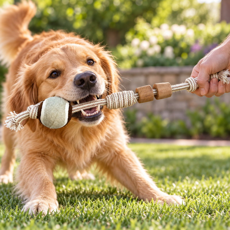PAW Toys - Coffee Wood Chew - Knuckle Ball Batton
