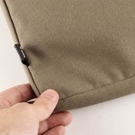 Canvas Large Laptop Pouch - Olive