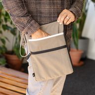 Canvas Travel Laptop Pouch - Olive