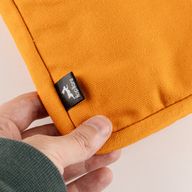 Canvas Travel Laptop Pouch - Orange
