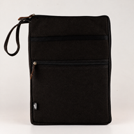 Stonewash Travel Laptop Pouch - Charcoal