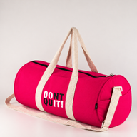 Don't Quit Gym Bag - Cherry Pink