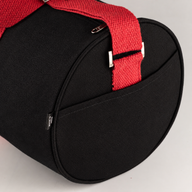 Don't Quit Gym Bag - Black - Cherry Pink Handle