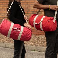 Don't Quit Gym Bag - Maroon (186C)