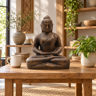 Medium Buddha Classic Antique Gold - 0.5m