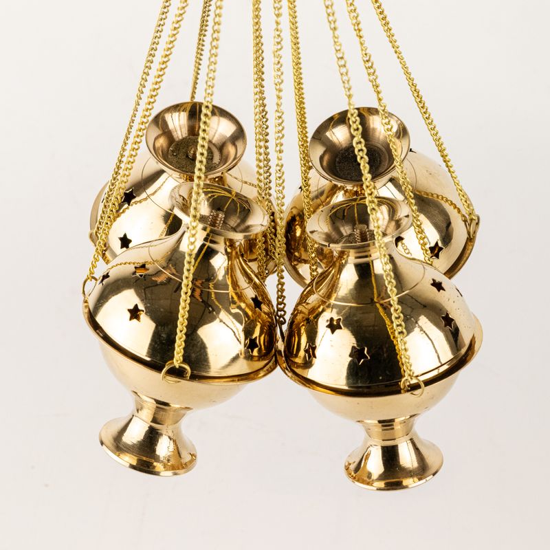Hanging Brass Incense Burner