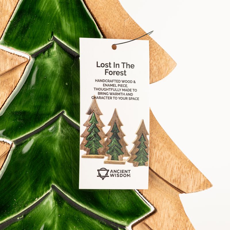 Lost in the Forest - 3D Large Tree (39.5x24x2.5cm)