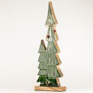 Lost in the Forest - Large  - Twin Enamelled Trees - (45x15x2.5cm)
