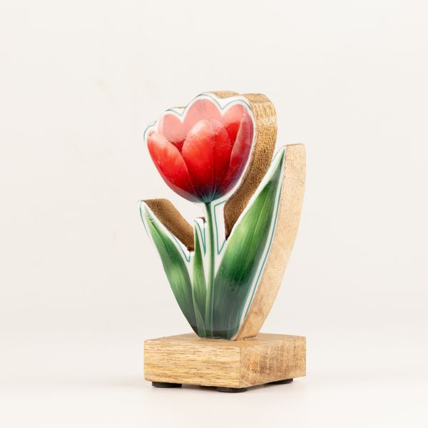 Wooden House Plants - Mini Tulip