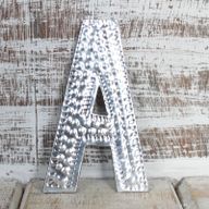 Sm Arty Aluminum Letters - A