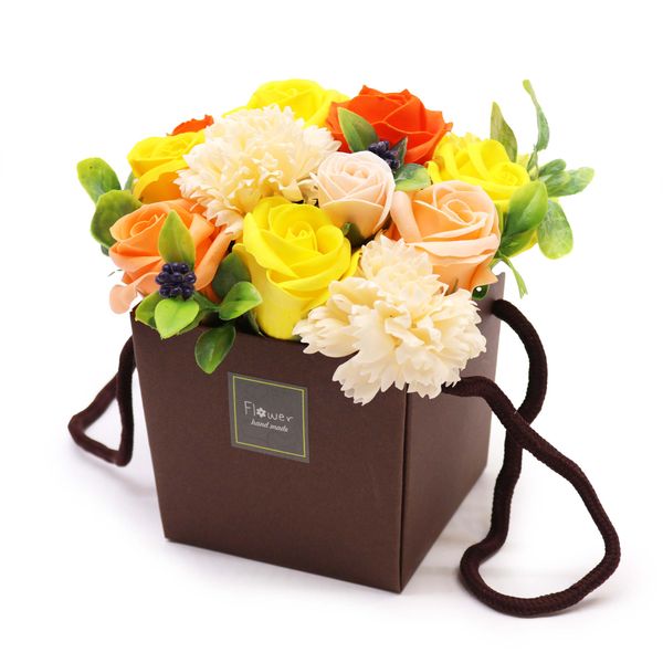 Soap Flower Bouqet - Spring Flowers
