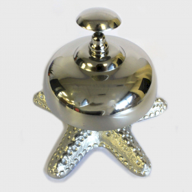 Aluminum Starfish Desk Bell