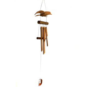 1x Coconut Blackbird Windchimes