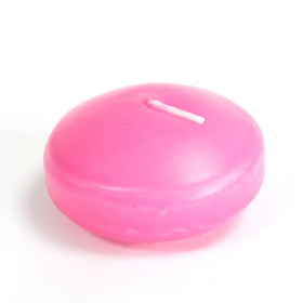 3x Large Floating Candles - Pink