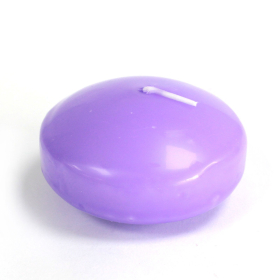 3x Large Floating Candles - Lilac