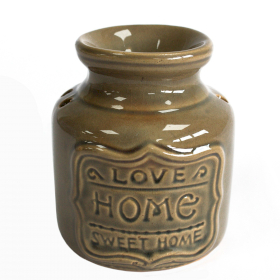 Lrg Home Oil Burner - Blue Stone - Love Home Sweet Home