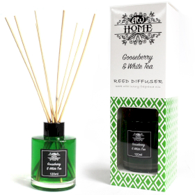 120ml Reed Diffuser -  Gooseberry & White Tea