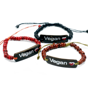 Coco Slogan Bangle - Vegan