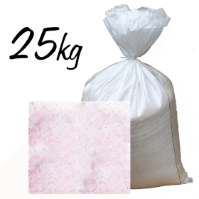 Sack of 25KG White Bath Salt - 2 mm