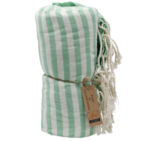 Cotton Pario Towel - 100x180 cm - Picnick Green