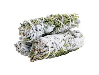 Smudge Stick - White Sage & Juniper 10cm