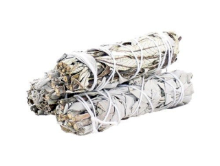 Smudge Stick - White Sage & Yerba Santa 10cm