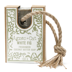 Soap On A Rope - White Fig